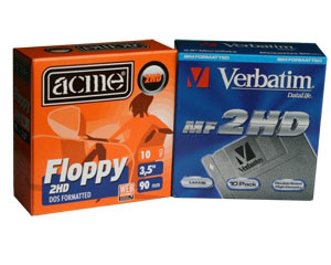 Disketes, 2HD, 1.44 MB, 10 gb., ACME